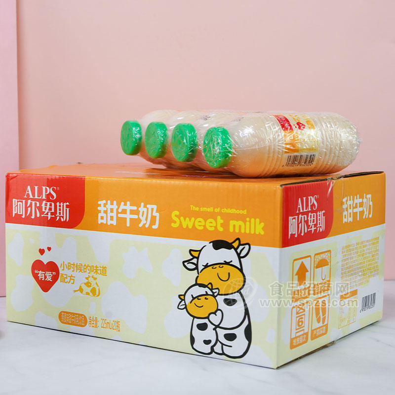 阿爾卑斯甜牛奶乳飲品燕麥味225mlX20瓶