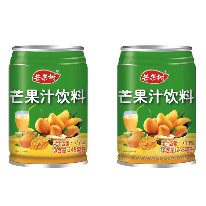 芒果树芒果汁果汁饮料245ml 