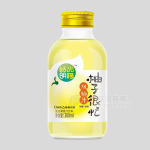 杨光明梅双柚汁复合果蔬汁饮料果汁饮料300ml