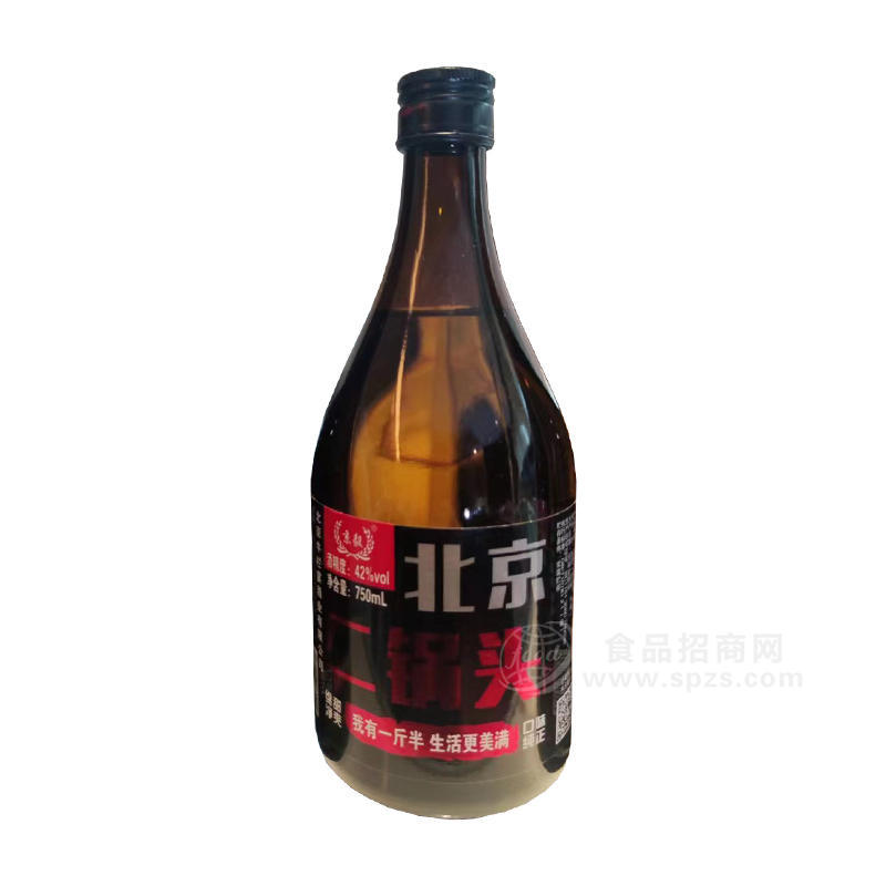 京毅北京二锅头白酒42%vol750ml