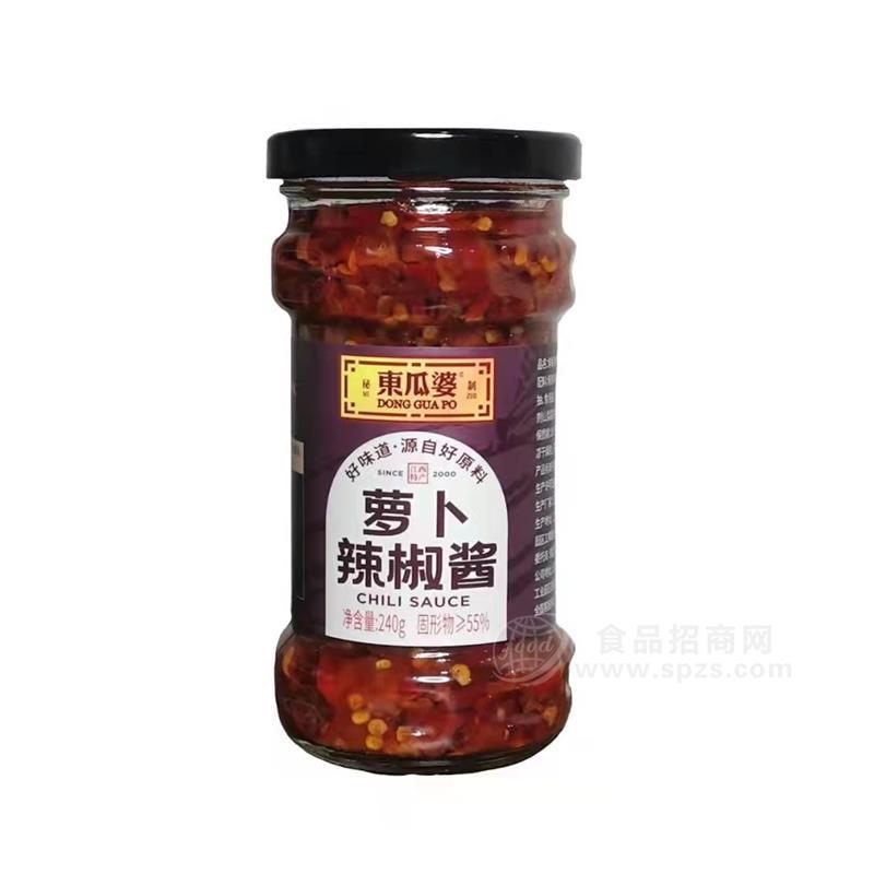 东瓜婆萝卜辣椒酱240g