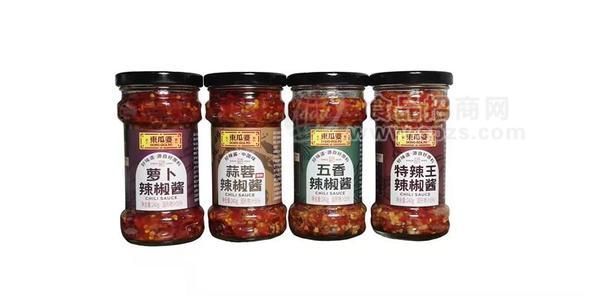 东瓜婆辣椒酱调味品下饭菜