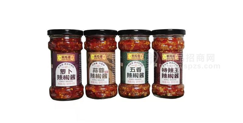 东瓜婆辣椒酱调味品下饭菜