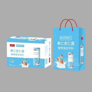 亨洋果仁杏仁露植物蛋白饮料礼盒装招商