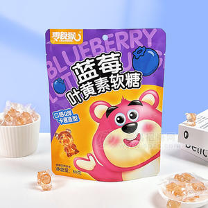 零食猴蓝莓叶黄素软糖糖果80g