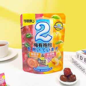 零食猴梅有抱抱加应子珍珠梅蜜饯果脯休闲食品108g