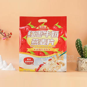 戀小果紅棗牛奶燕麥片600g