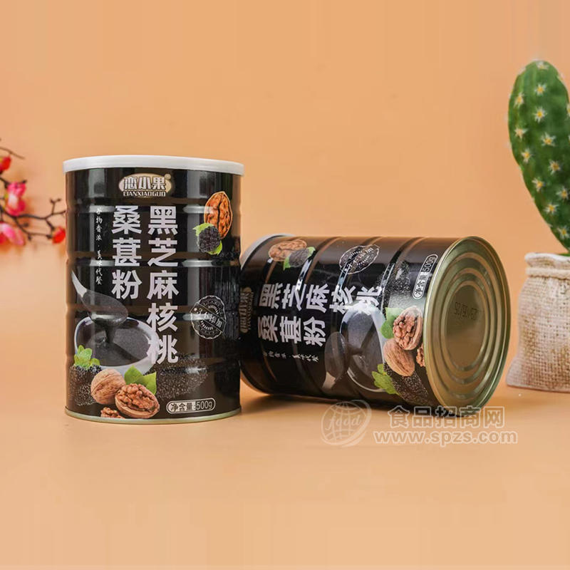 戀小果黑芝麻核桃桑葚粉沖調(diào)食品500g