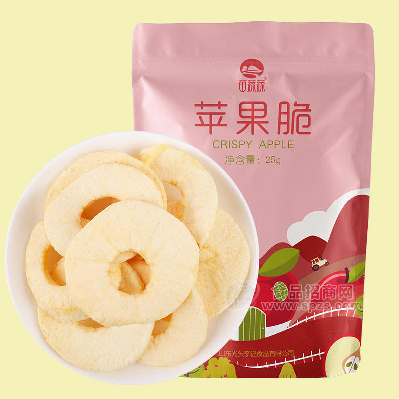 苗蔬蔬苹果脆果蔬脆片厂家原料散货供应生产加工代理批发订制