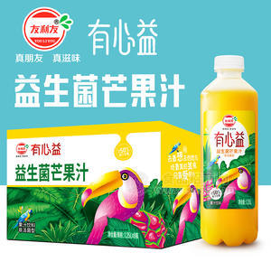 友利友益生菌芒果汁飲料1.25LX8瓶