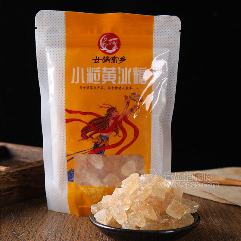 女媧家鄉(xiāng)小粒黃冰糖袋裝