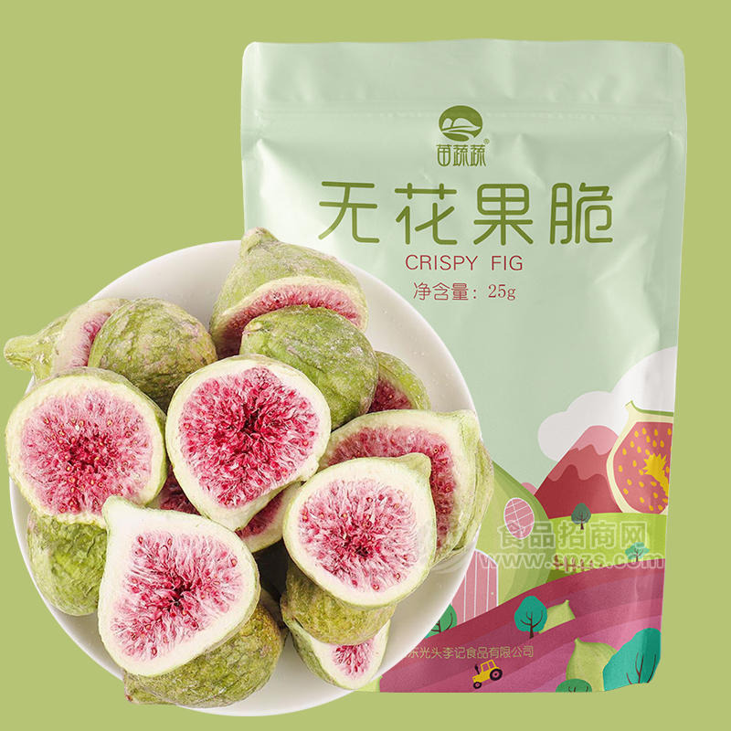 苗蔬蔬無花果脆果蔬脆片廠家原料散貨供應生產(chǎn)加工代理加盟批發(fā)訂制