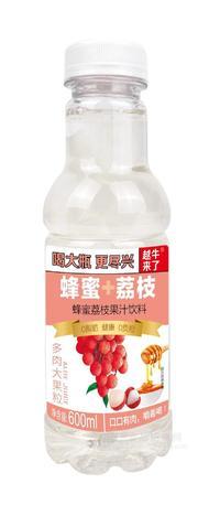 蜂蜜荔枝果汁飲料600ml