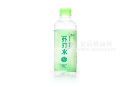 百卫青柠味苏打水饮料420ml