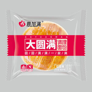 意加滿大圓滿調(diào)理面包紅豆味散裝稱重