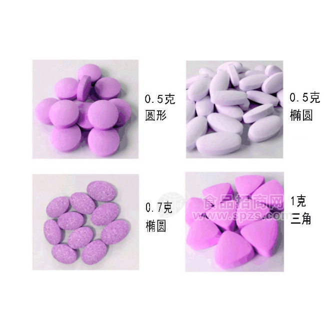 核桃杏仁茯苓片压片糖果代加工定剂贴牌代加工 片剂包衣泡罩