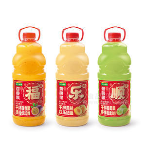 太行林海黃桃百香果葡萄復(fù)合果汁飲料招商2L