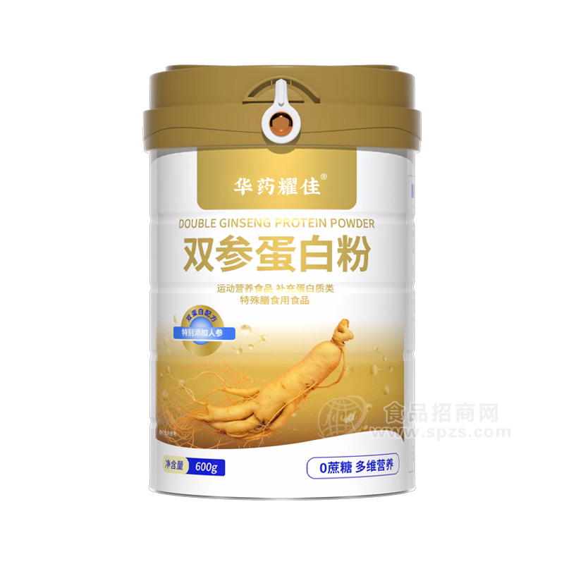 華藥耀佳雙參蛋白600g/桶