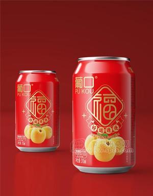 葡口新品宴席飲料果粒黃桃汁飲料310ml