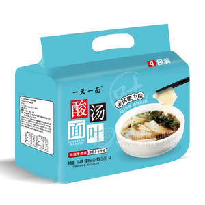 一天一面金湯肥牛味酸湯面葉方便食品384g