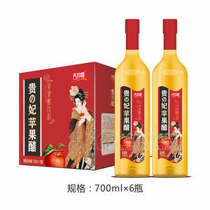 天合露貴妃蘋果醋飲料700mlX6瓶