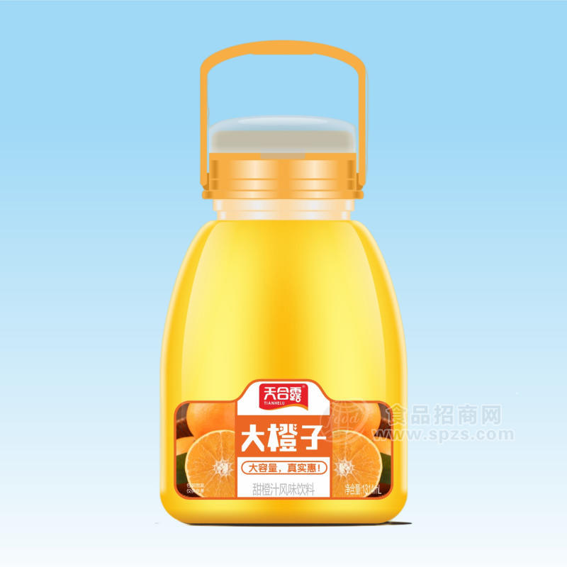 天合露大橙子甜橙汁風(fēng)味飲料1314ml