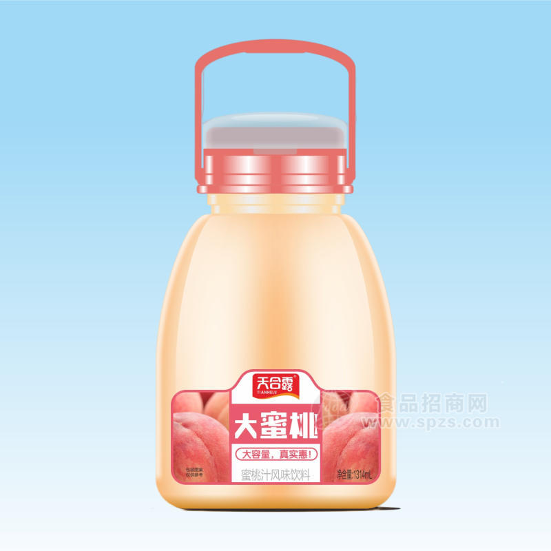 天合露大蜜桃汁风味饮料1314ml