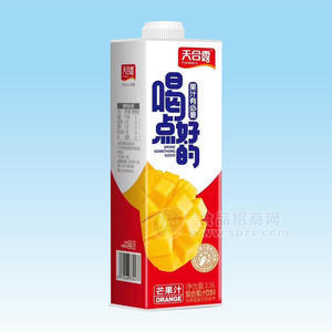 天合露果汁有必要喝点好的芒果汁复合果汁饮料1.5L
