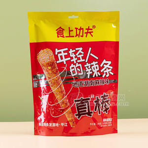 食上功夫年輕人的辣條調(diào)味面制品休閑食品268g