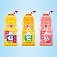 圣普橙汁芒果汁蜜桃汁果汁饮料大果粒大瓶果汁2L