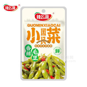 辣么湘1元小國(guó)民菜香辣毛豆休閑食品28g