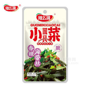 辣么湘1元小國民菜香辣海帶絲休閑食品25g