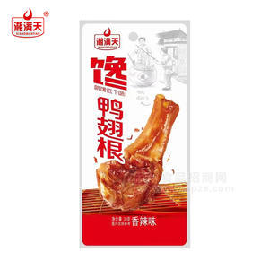 湘满天香辣味鸭翅根休闲食品38g代理