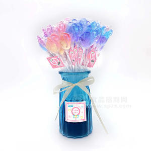 視界牧場(chǎng)無糖水晶工藝棒棒糖糖果招商