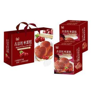 迎奉古法红枣蛋糕左右双提礼盒装