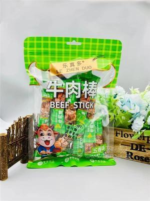 乐真多牛肉棒五香味200g袋装