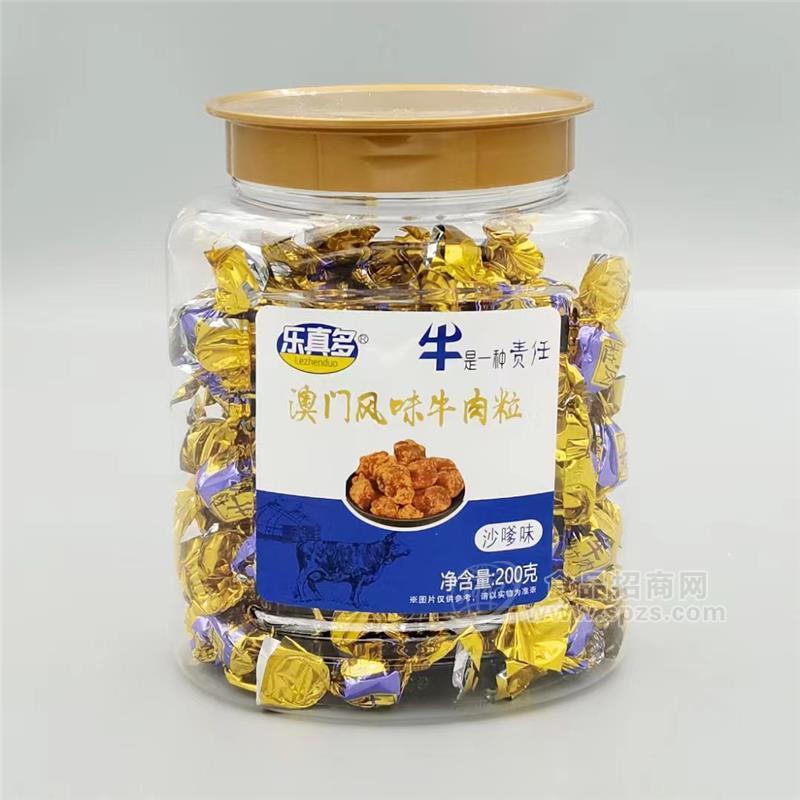 樂真多澳門風(fēng)味牛肉粒沙嗲味200g