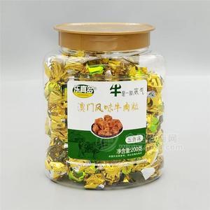 樂真多澳門風(fēng)味牛肉粒五香味200g