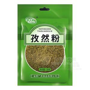 亞豐樹孜然粉干鮮調(diào)味品招商代理30g