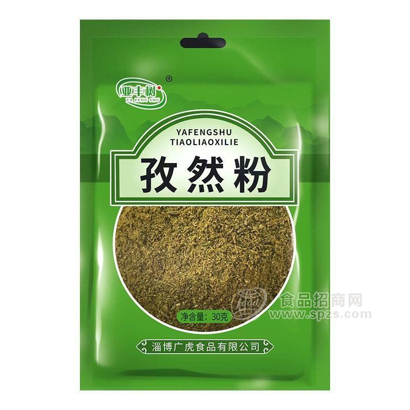 亚丰树孜然粉干鲜调味品招商代理30g