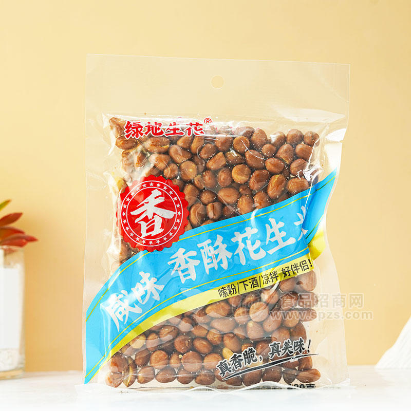 绿地生花香酥花生米咸味180g 