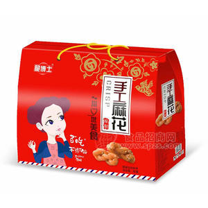 脆博士手工麻花童年零食办公室小吃礼盒装招商