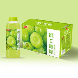 顏滿格維C青提復(fù)合果汁飲品500mlx15瓶