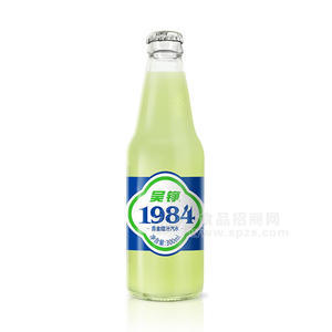 吳錚1984青桔汽水瓶裝飲料招商300ml