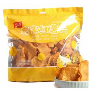 脆狀元農(nóng)家紅薯片膨化食品350g