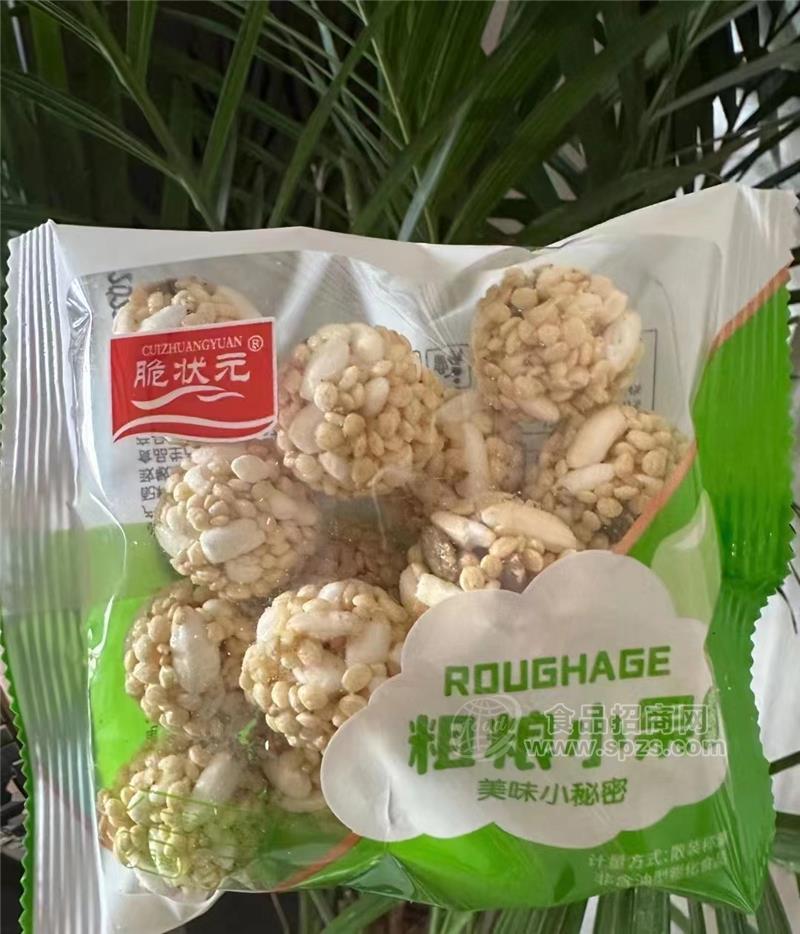 脆状元非含油袋装粗粮小果膨化零食