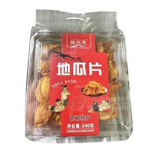 脆狀元地瓜片膨化食品240g