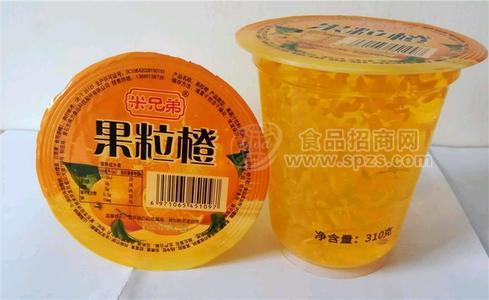 米兄弟果粒橙飲料橙子味果汁飲料招商代理310g