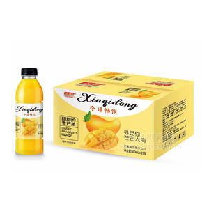 新啟動芒果復(fù)合果汁飲料600mlx15瓶