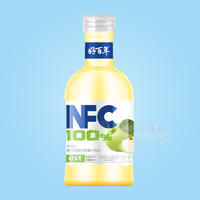 好百年苹果汁添加NFC冷藏果汁瓶装招商310ml